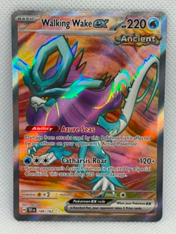 Pokemon Temporal Forces - Walking Wake EX 189/162 - Double Rare - NM/M Condition - Image 1