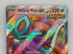 Pokemon Temporal Forces - Walking Wake EX 189/162 - Double Rare - NM/M Condition - Image 2