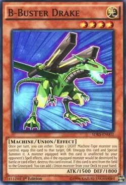 Yugioh - B-Buster Drake (Super Rare) (Unlimited) - SDKS-EN002 (P) - Image 1