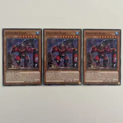 3x Kashtira Ogre DABL-EN014 YuGiOh Playset - Image 1