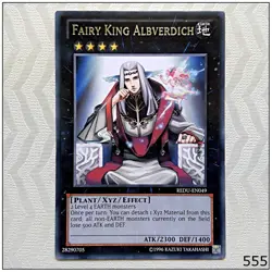 Fairy King Albverdich - REDU-EN049 - Rare Unlimited Yugioh - Image 1