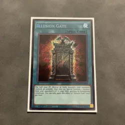 Yugioh | Illusion Gate MZMU-EN023 Secret Rare 1st Edition Maze Muertos Mint NM - Image 1