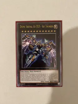 Divine Arsenal AA-ZEUS - Sky Thunder OP18-EN002 Ultimate Rare - Image 1