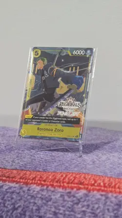 One Piece TCG Regional Finalist Set CS 26-27 Zoro/Hack/Mihawk/Pudding SEALED NM - Image 1