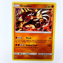 Pokemon TCG - Groudon 81/168 SM Celestial Storm Holo Rare Card NM - Image 2