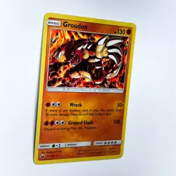 Pokemon TCG - Groudon 81/168 SM Celestial Storm Holo Rare Card NM - Image 4