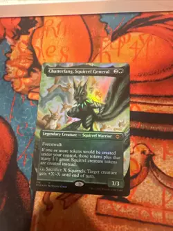Chatterfang, Squirrel General (Borderless) Modern Horizons 2 Foil - Image 3