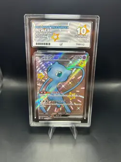 Pokemon Card Japanese Mew Ex 327/190 Graded Ace 10 PERFECT SUBS - Image 1