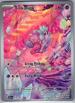 Tinkatink 216/193 SV02: Paldea Evolved - Pokemon Card - NM - Image 1