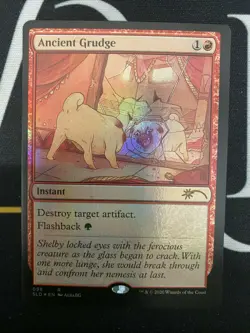 Ancient Grudge (FOIL) - Every Dog has it's day Secret Lair (Magic/MTG) - Image 1