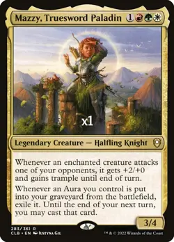 MTG Commander Legends: Battle for Baldur's Gate Mazzy, Truesword Paladin MINT - Image 1