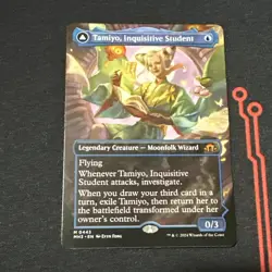 MTG Tamiyo, Inquisitive Student-Modern Horizons 3-Borderless-Regular-443-NM - Image 1