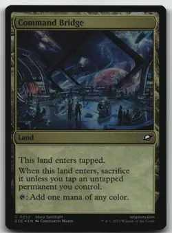 Command Bridge foil C Edge of Eternities 252 NM - Image 1