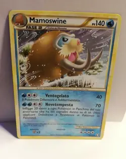 Carta Card Pokemon Mamoswine Battaglie Trionfali 5/102 Comune ITA mint - Image 1