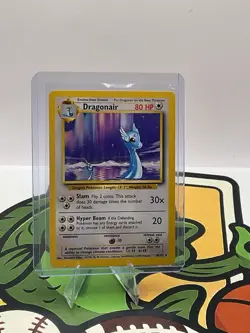 Dragonair 18/102 Rare Base Set Unlimited Pokemon Lightly Played - Image 1