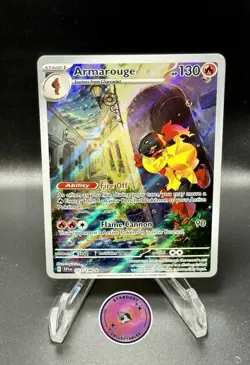 Armarouge 203/198 Pokemon SV01: Scarlet & Violet Base Set Illustration Rare NM - Image 1