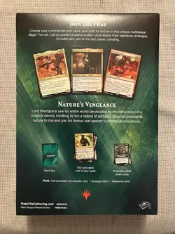 Magic: The Gathering 2018 Commander Deck - Nature’s Vengeance - New Sealed 630509632244 - Image 2