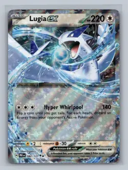 Lugia ex 082/131 Double Rare Prismatic Evolutions Pokemon NM - Image 1