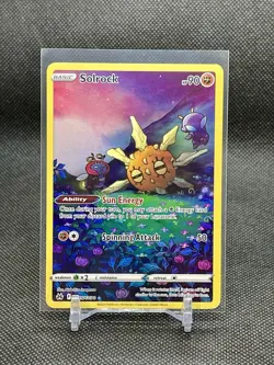 Pokemon TCG - Solrock - GG15/GG70 Crown Zenith - NM Pack Fresh - Image 1