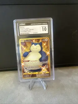 CGC 10 GEM MINT Pokemon Snorlax Chilling Reign Secret Rare Holo 224/198 - Image 1
