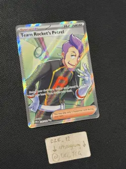 Pokemon Destined Rivals - Team Rocket’s Petrel - 226182 - Full Art Rare - M/NM - Image 3