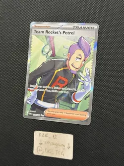 Pokemon Destined Rivals - Team Rocket’s Petrel - 226182 - Full Art Rare - M/NM - Image 4