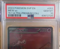 PSA 10 Mew ex 053 2023 Pokemon TCG - Image 3