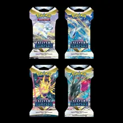 Pokemon Silver Tempest Sealed Sleeved Booster Pack - Image 1