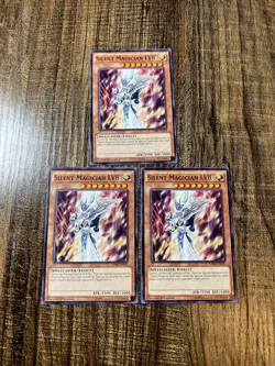 YUGIOH! 3-SILENT MAGICIAN LV8-COMMON-1ST EDITIONS-DPRP-EN020 - Image 1