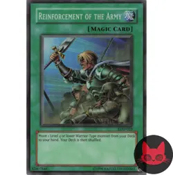 Yugioh Reinforcement of the Army LOD-028 Super Rare MP - Image 1