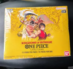 One Piece TCG OP-04 - Kingdoms Of Intrigue English Booster Box | Factory Sealed - Image 1