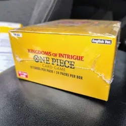 One Piece TCG OP-04 - Kingdoms Of Intrigue English Booster Box | Factory Sealed - Image 3