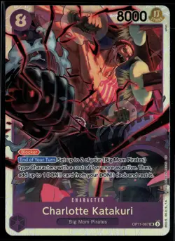 Charlotte Katakuri (067) OP11-067 A Fist of Divine Speed Super Rare One Piece - Image 1