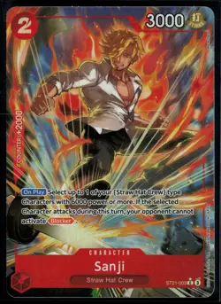 Sanji (Parallel) ST21-003 Starter Deck EX: Gear 5 Common One Piece - Image 1