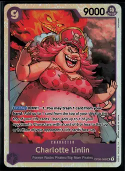 Charlotte Linlin OP08-069 Two Legends Super Rare One Piece - Image 1