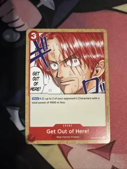 One Piece TCG Emperors in the New World Get Out Of Here! - Image 1