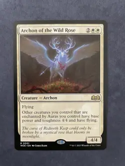 MTG - Archon of the Wild Rose #1 - Wilds of Eldraine NM - Image 1
