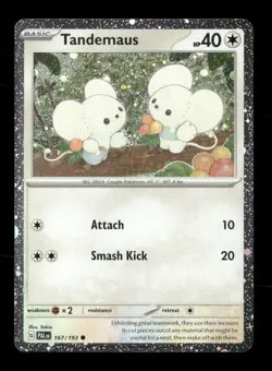 Tandemaus (Cosmos Foil) 167/193 Holo Miscellaneous Cards & Products NM/M Pokemon - Image 1
