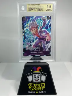 BGS 9.5 - Monkey D. Luffy P-041 - Bandai Card Game Fest - One Piece English - Image 1