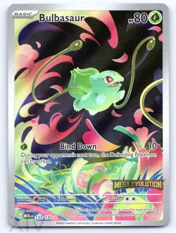 Bulbasaur 133/132 Pokemon Miscellaneous Cards & Products Illustration Rare - Image 1
