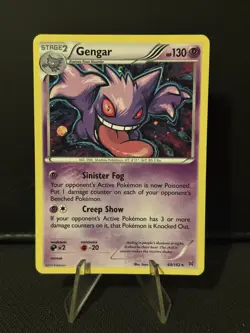 Gengar 60/162 Holo Rare BREAKthrough Pokemon MP Card - Image 1