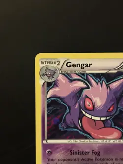 Gengar 60/162 Holo Rare BREAKthrough Pokemon MP Card - Image 2