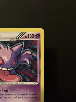 Gengar 60/162 Holo Rare BREAKthrough Pokemon MP Card - Image 3
