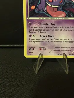 Gengar 60/162 Holo Rare BREAKthrough Pokemon MP Card - Image 5