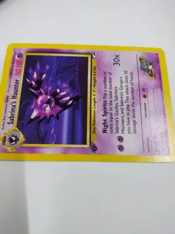 NM+ 1st Edition Pokemon Sabrina's Haunter 58/132 Gym Challenge 2000 Wizards Card - Image 3