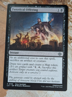 MTG Fanatical Offering - The Lost Caverns of Ixalan NM - Image 1
