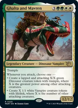 mtg magic Ghalta and Mavren ENGLISH Ghalta et Mavren - Image 1