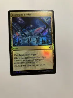 Command Bridge (# 252) MTG Edge of Eternities - FOIL - NM - Image 1