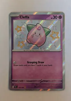 Pokemon TCG - Cleffa - Paldean Fates - Shiny Rare - 150/091 - NM - Image 3