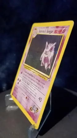 Pokemon TCG Sabrina's Gengar Holo English Gym Heroes 14/112 - Image 2